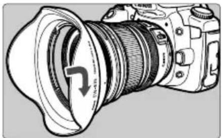 CANON EFS 1022mm f3.54.5 USM - Parasoleil (vendu séparation) - 1