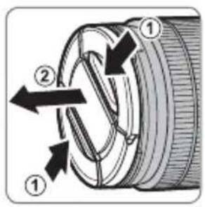 FUJIFILM XF 1024mm f4.0 OIS - De doppen verwijderen - 1