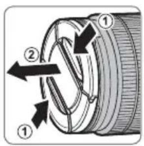 FUJIFILM XF 1024mm f4.0 OIS - Zdejmowanie pokrywek - 1