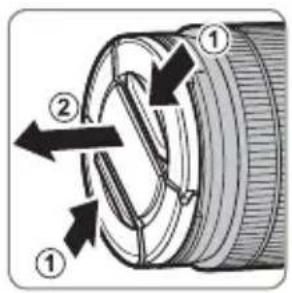 FUJIFILM XF 1024mm f4.0 OIS - Abnehmen der Objektivdeckel - 1