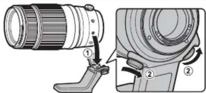 FUJIFILM XF 50140mm - Il piedino fl angia treppiedi - 1