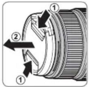 FUJIFILM XF 50140mm - De doppen verwijderen - 1