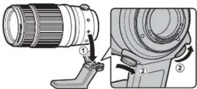 FUJIFILM XF 50140mm - El pie del collar del tripode - 1