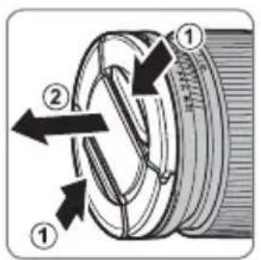 FUJIFILM XF 16mm f1.4 - Fjerning av dekselet - 1
