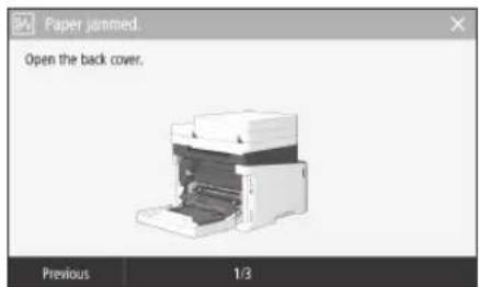 CANON iSENSYS MF633Cdw - Апарат не працює Застрягання паперу - 3