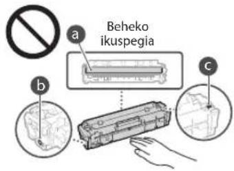 CANON iSENSYS MF633Cdw - Toner-kartutxoaren maneiua - 2