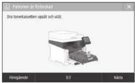 CANON iSENSYS MF633Cdw - Byta tonerpatron - 1