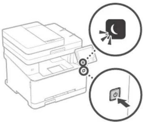 CANON iSENSYS MF633Cdw - La macchina non sembra funzionare - 1