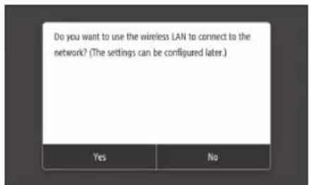 CANON iSENSYS MF633Cdw - Before starting the configuration - 1