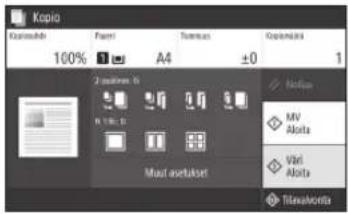 CANON iSENSYS MF633Cdw - Hyödyllisiä kopointiasetuksia - 2