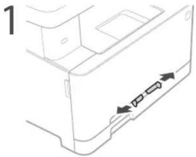 CANON iSENSYS MF633Cdw - Loading in the Manual Feed SlotLoading - 1