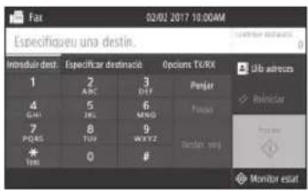 CANON iSENSYS MF633Cdw - Funcions de fax útils - 2