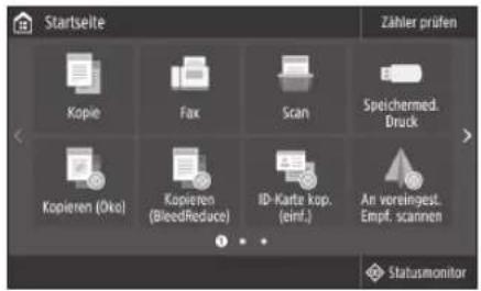 CANON iSENSYS MF633Cdw - Bevor Sie die Konfiguration starten: - 1