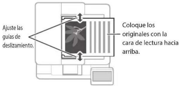 CANON iSENSYS MF633Cdw - Coloque los originales en el alimentador\* - 1