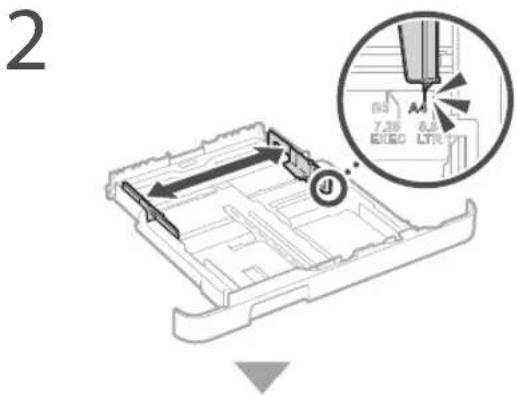 CANON iSENSYS MF633Cdw - Τοποθέτηση στο συρτάρι χαρτιού - 1