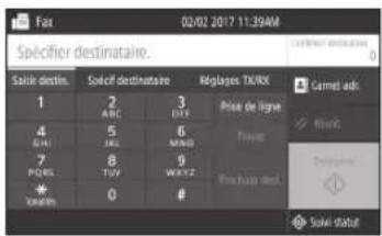 CANON iSENSYS MF633Cdw - Fonctions de télécopie utiles - 2