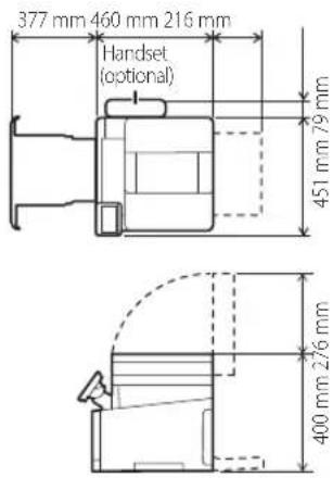 CANON iSENSYS MF633Cdw - Installation Requirements - 1