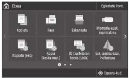 CANON iSENSYS MF633Cdw - Konfigurazioa hasi aurretik: - 1