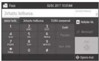 CANON iSENSYS MF633Cdw - Fax funtzio erabilgarriak - 2