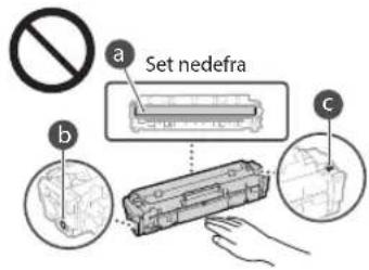 CANON iSENSYS MF633Cdw - Händtering af tonerpatronen - 2