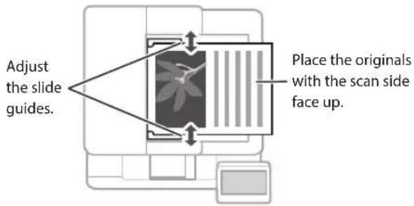 CANON iSENSYS MF633Cdw - Place your originals into the feeder\* - 1