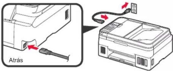CANON PIXMA G4510 - 5.Encender la impresora - 2