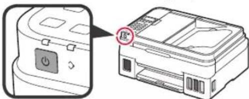 CANON PIXMA G4510 - 5.Encender la impresora - 3