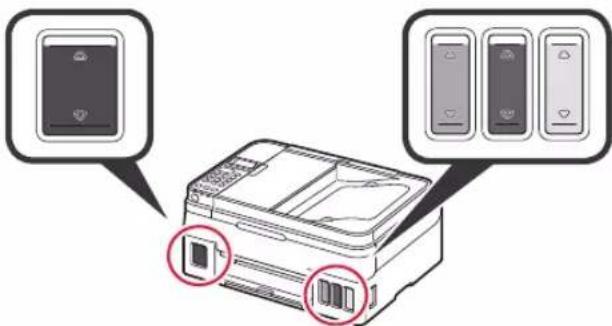 CANON PIXMA G4510 - 5.Encender la impresora - 6