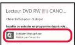 CANON PIXMA G4510 - Utilisation du CD-ROM d'installation (Windows uniquement) - 3