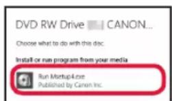 CANON PIXMA G4510 - BukopncTahnK KomnakT-dncka 3 nporpamoIO BcTaHOBHeHH (tiIbKn DnJa Windows) - 3