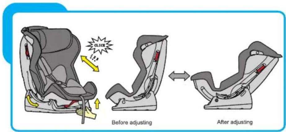 Baninni Vega - Step 5 De autostoel verstellen in verschillende posities - 1