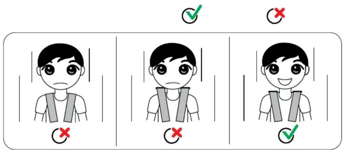 Baninni Twirl 360 Isofix - HOOFDSTEUN EN SCHOUDERRIEMEN VERSTellen - 2