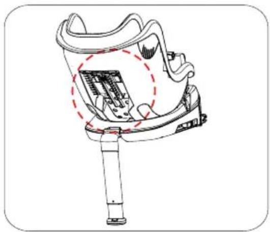 Baninni Twirl 360 Isofix - Afbeelding 2: Draai de harnas los. - 3
