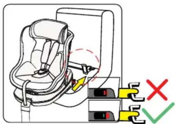 Baninni Twirl 360 Isofix - INSTALLATION OF THE CHILD RESTRAINT SYSTEM: - 2