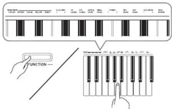 CASIO Privia PX160 - Pour selectionner une sonorité - 2
