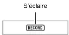 CASIO CTX800 - Appuyez sur 3 PLAY/STOP pour proceder à la lecture de la chanson et à l'enregistrement. Jouez tout en écouteant la chanson. - 1