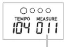 CASIO CTX800 - Vous pouvez utiliser ⑤ ⇌REW et ⑥ ➔FF pour sélectionner la phrase que vous souhaitez utiliser dans la façon. - 1