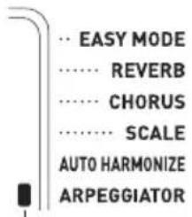 CASIO CTX800 - Appuyez sur 17 A.HAR./ARPEG. pourmettre l'arpégiateur en service. - 1