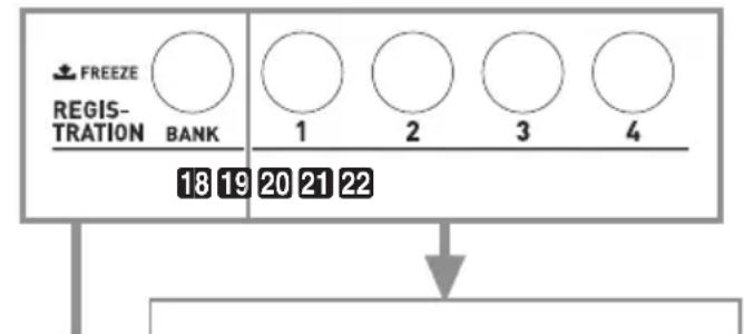 CASIO CTX700 - Sauvegarder des configurations du clavier dans la mémoire de consignation - 1