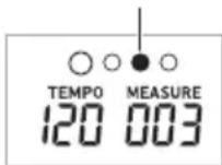 CASIO CTX700 - Marche/Arrêt - 1