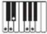 CASIO CTX700 - Accords FINGERED 1, FINGERED 2 - 25