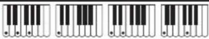 CASIO CTX700 - Accords FINGERED 1, FINGERED 2 - 1