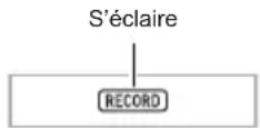 CASIO CTX700 - Appuyez sur 15 RECORD/STOP. - 2