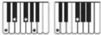 CASIO CTX700 - Accords FINGERED 1, FINGERED 2 - 12
