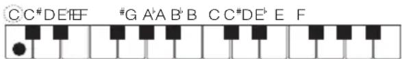 CASIO CTK1550 - Accords majors - 1