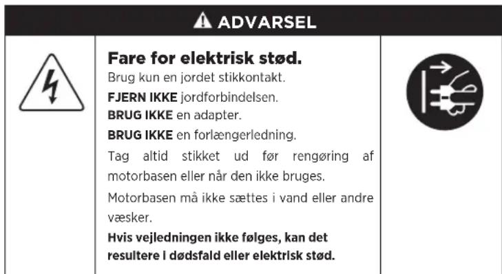 Vitamix Ascent A3500i - VIGTIGE VEJLEDNINGER TIL SIKKER BRUG - 1
