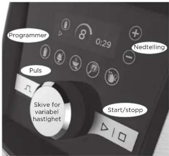 Vitamix Ascent A3500i - DELEROGFUNKSJONER - 2
