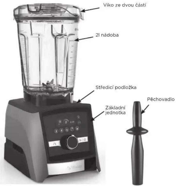 Vitamix Ascent A3500i - CASTIA FUNKCE - 1