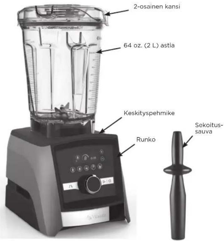 Vitamix Ascent A3500i - OSAT JA OMINAISUUDET - 1