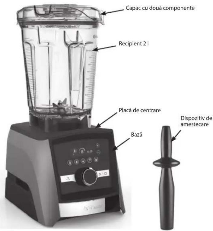 Vitamix Ascent A3500i - COMPONENTESIFUNCTII - 1